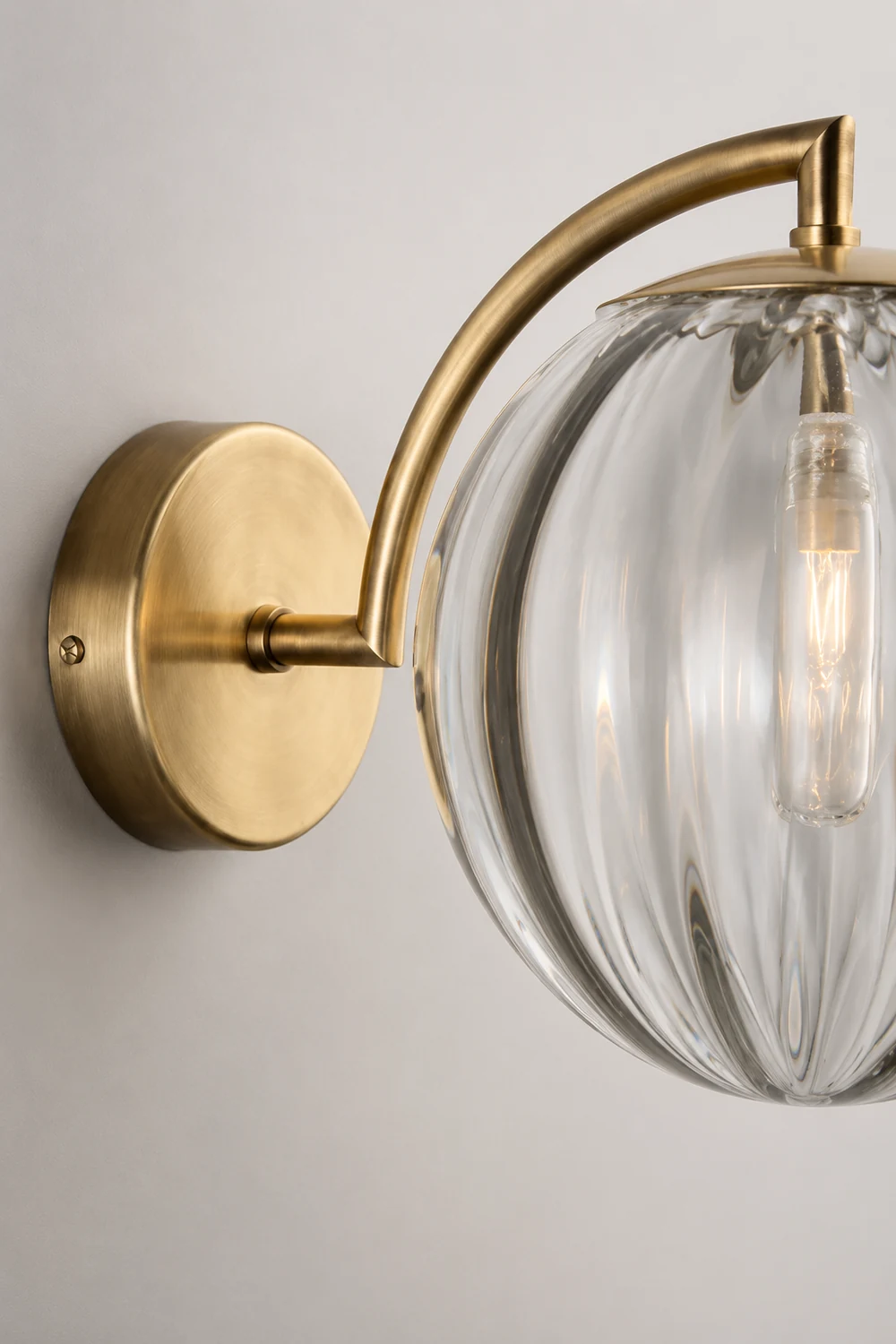 Multicolor Glass Home Decor Wall Lamp - Lumpaz