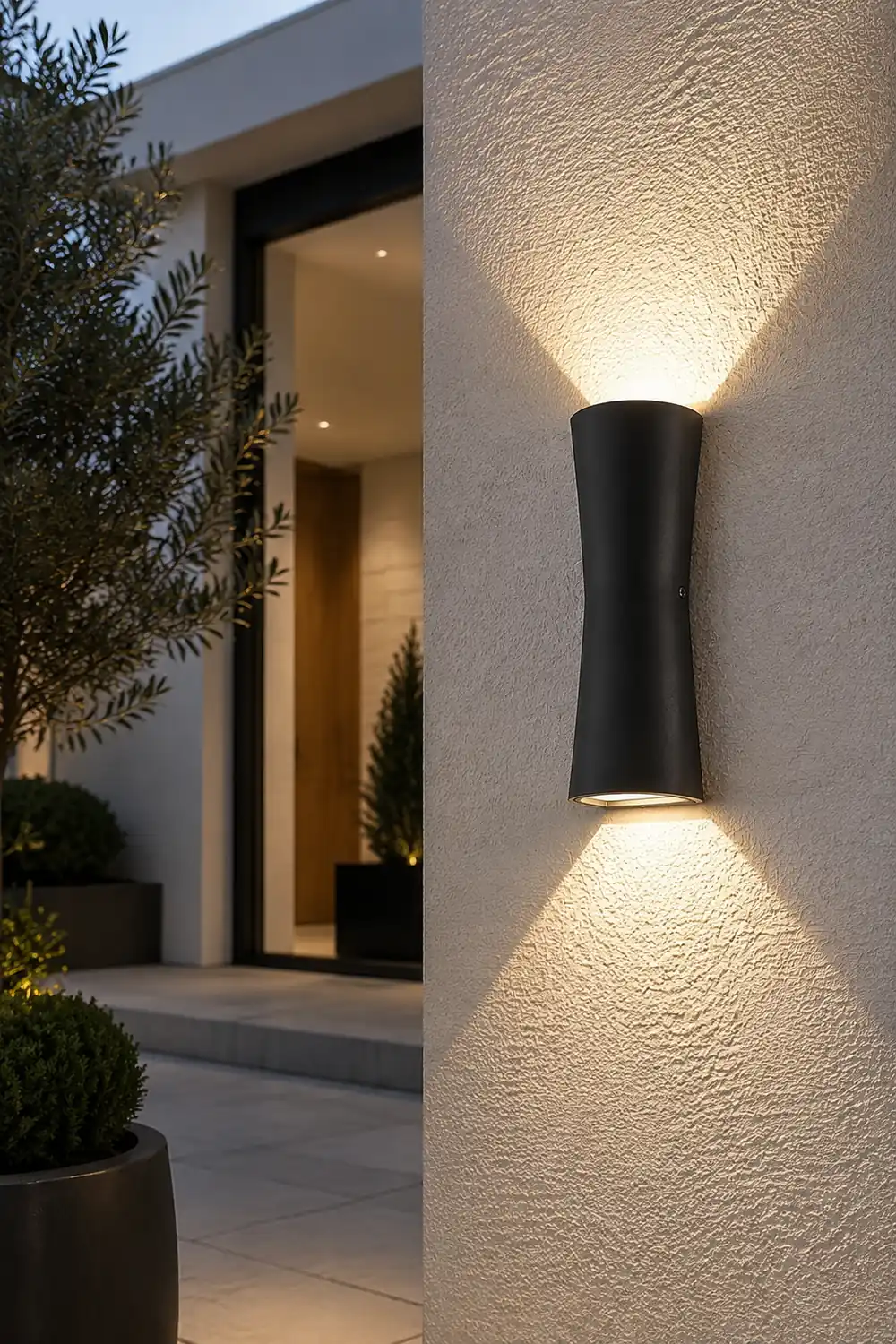 Orr Außenwandleuchte LED Wasserdicht für Garten, Balkon - Lumpaz