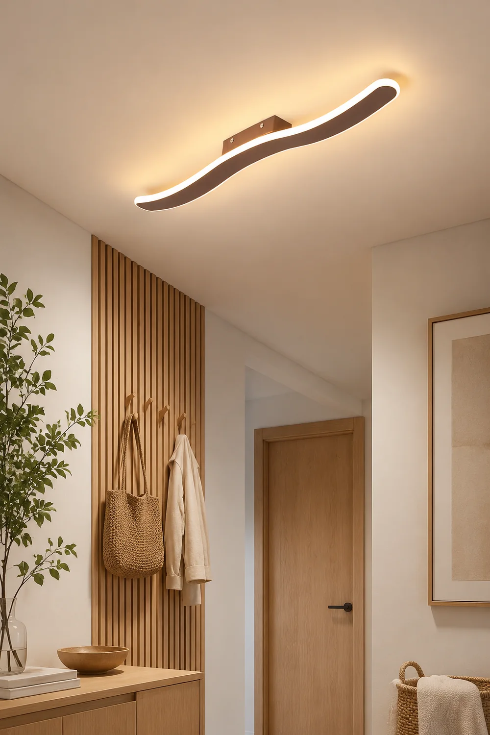 Leigh LED Deckenleuchte für Wohnzimmer, Korridor - Lumpaz