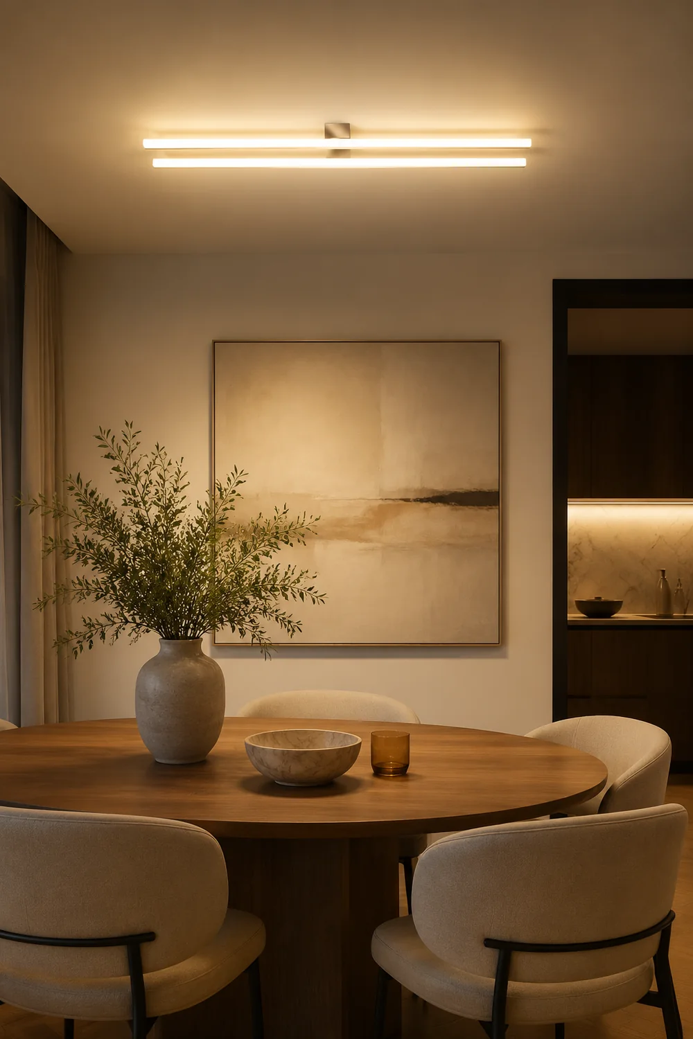 Edge Minimalistische LED Deckenleuchte für Korridor, Balkon - Lumpaz