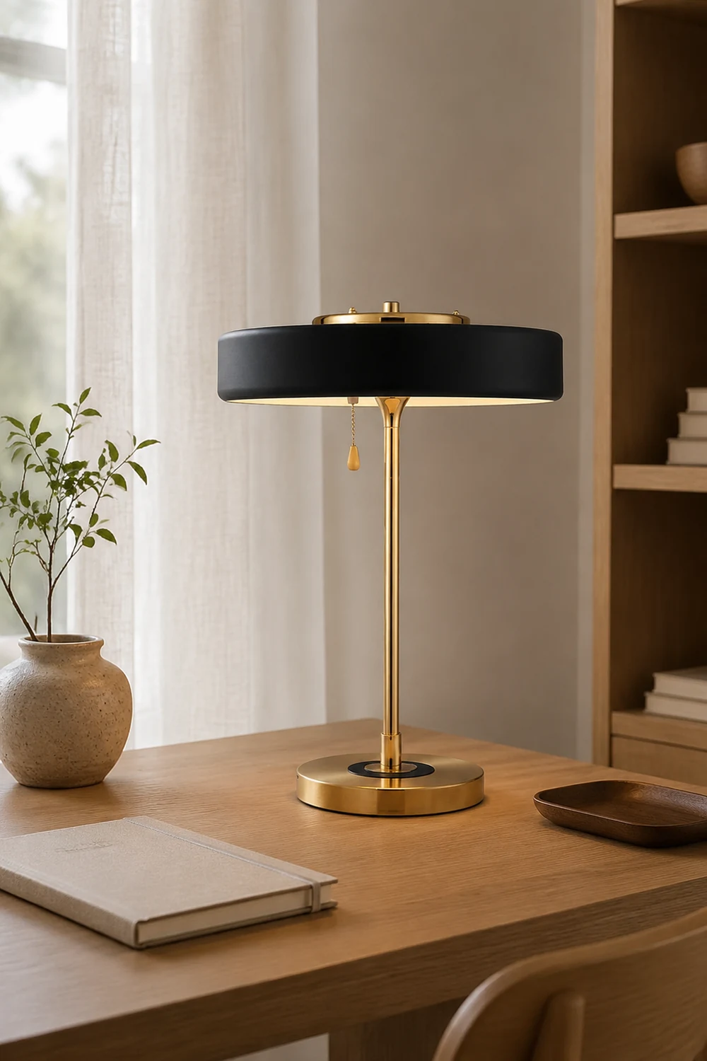 American Neoclassical Fashion Bert Frank Ranger Table Lamp - Lumpaz
