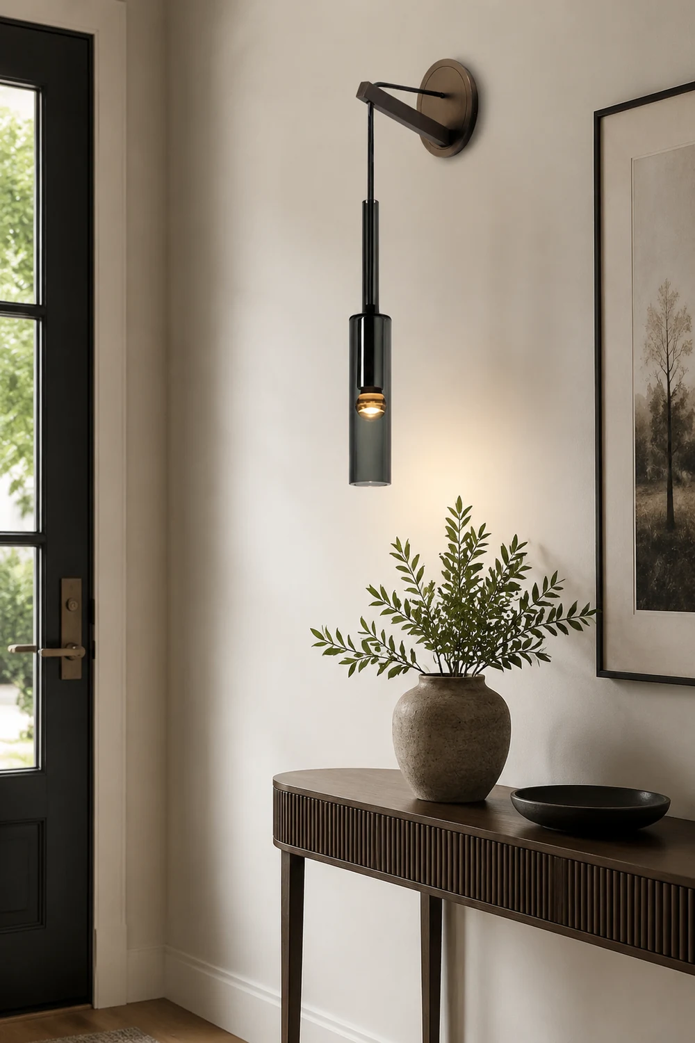 Nordic Creative Wine Bottle Wall Lamp For Living Room - Lumpaz