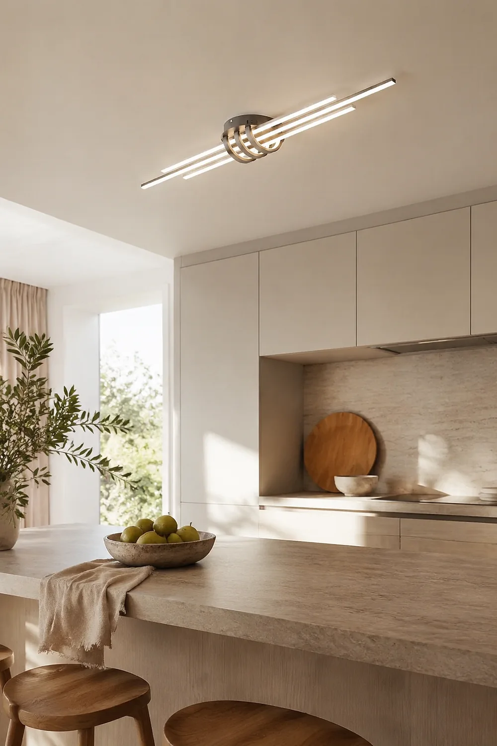 Edge Moderne LED Streifen Deckenleuchte für Korridor - Lumpaz