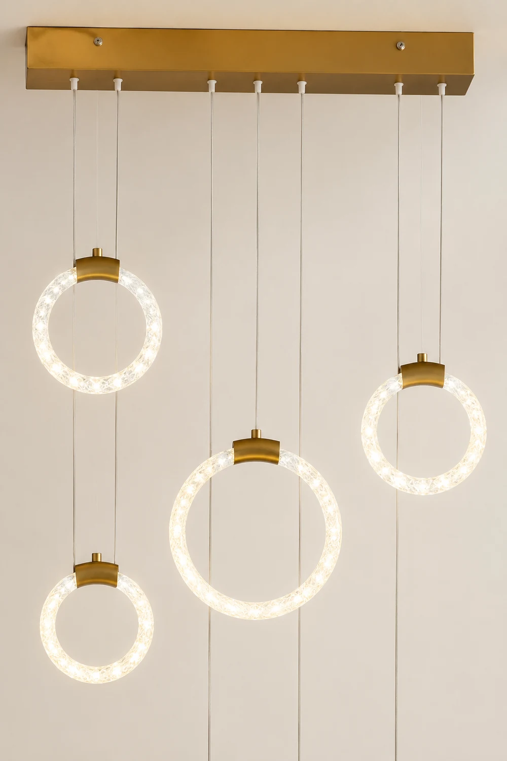 Moderne Kreative Kreis Pendelleuchte für Wohnzimmer, Esszimmer - Lumpaz