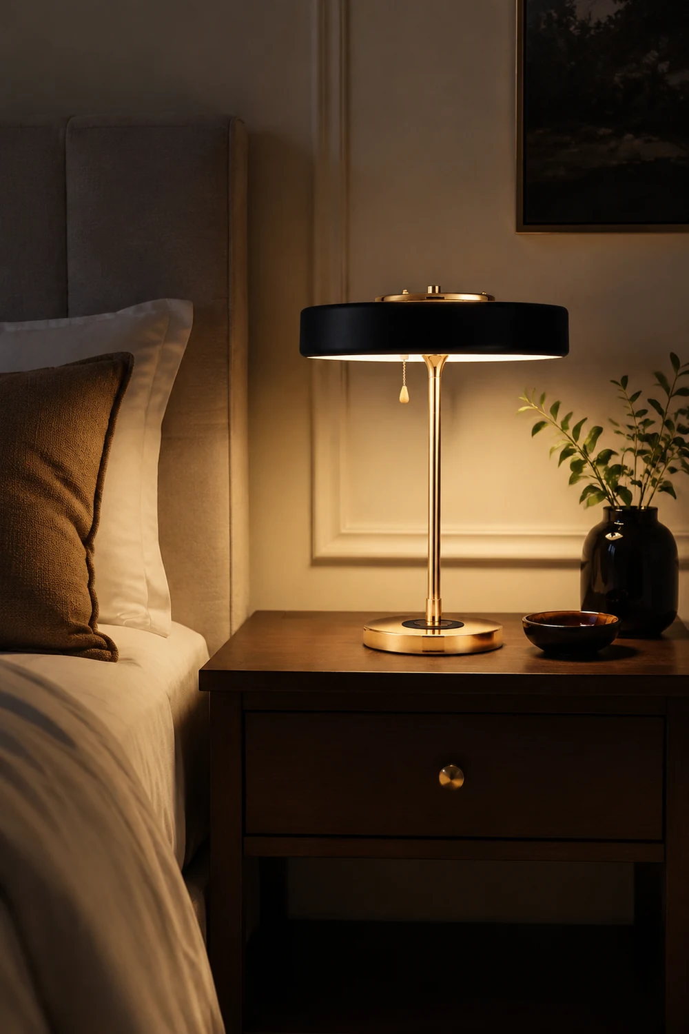 American Neoclassical Fashion Bert Frank Ranger Table Lamp - Lumpaz