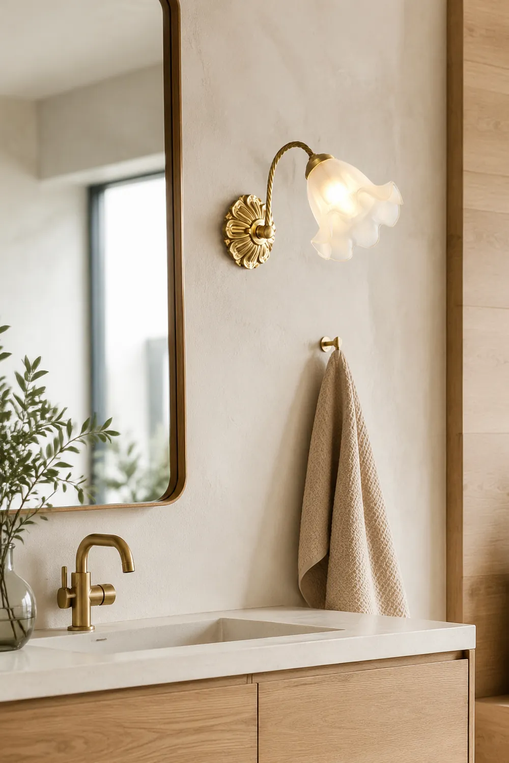 French Living Room Retro Glass Wall Lights - Lumpaz