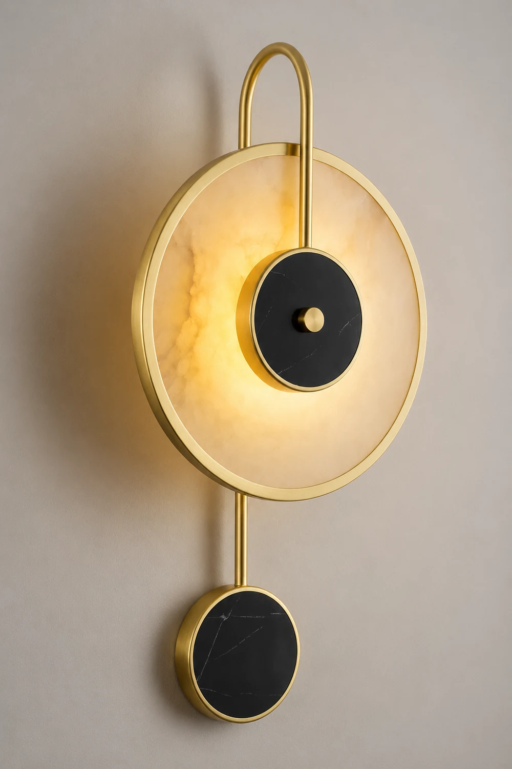 Retro Creative Indoor Round Wall Light - Lumpaz
