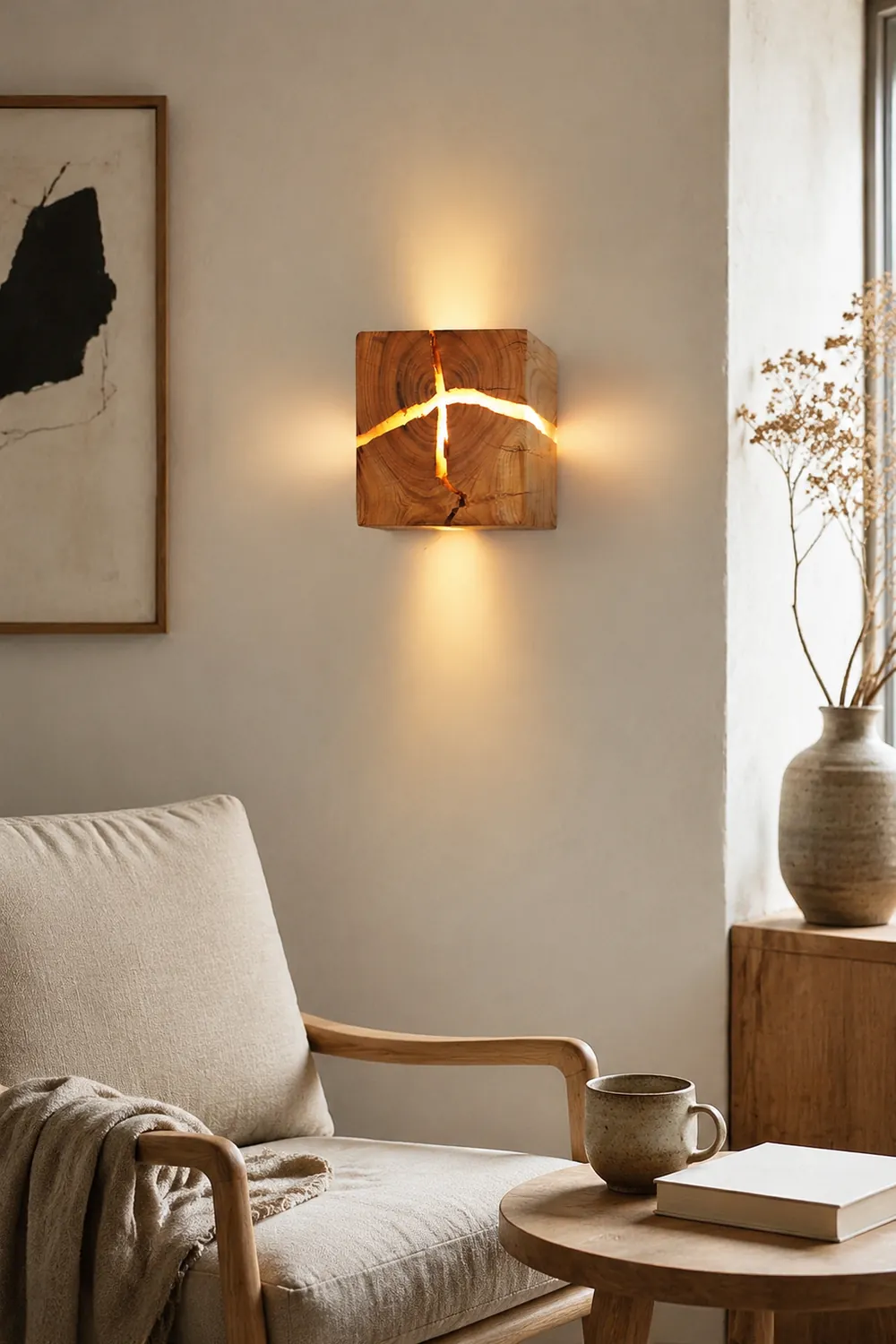 Creative Cracked Corridor Wall Sconce - Lumpaz