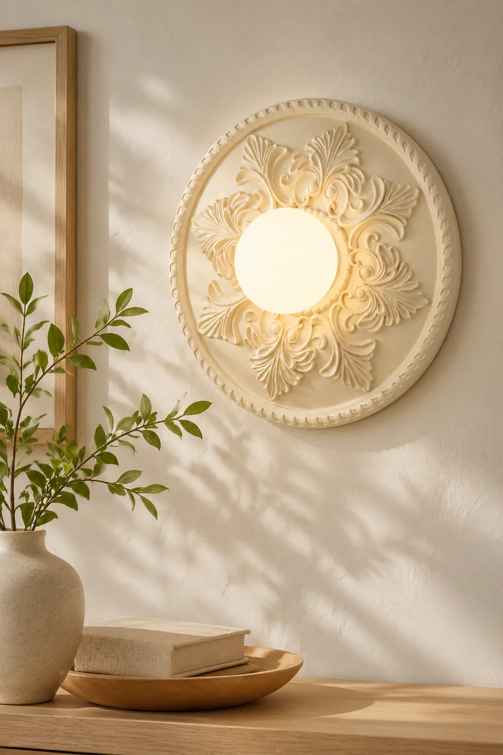 French Style Glass Milky Coffee Wall Light Sconces - Lumpaz