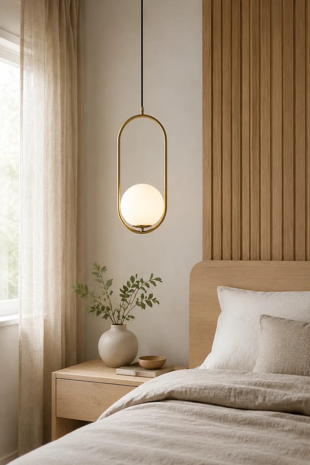 Valentina Nordische Kugel-Design Pendelleuchte aus Glas - Lumpaz