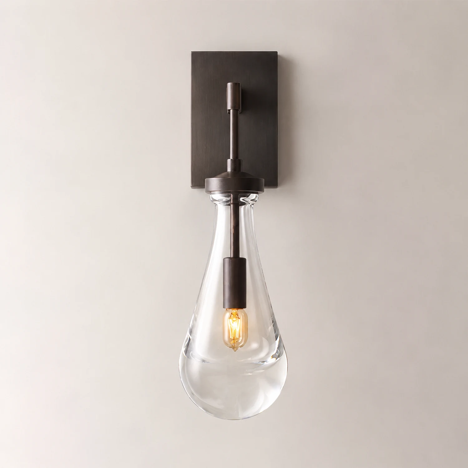 Art Creative Short Raindrop Wall Light For Dining Room - Lumpaz