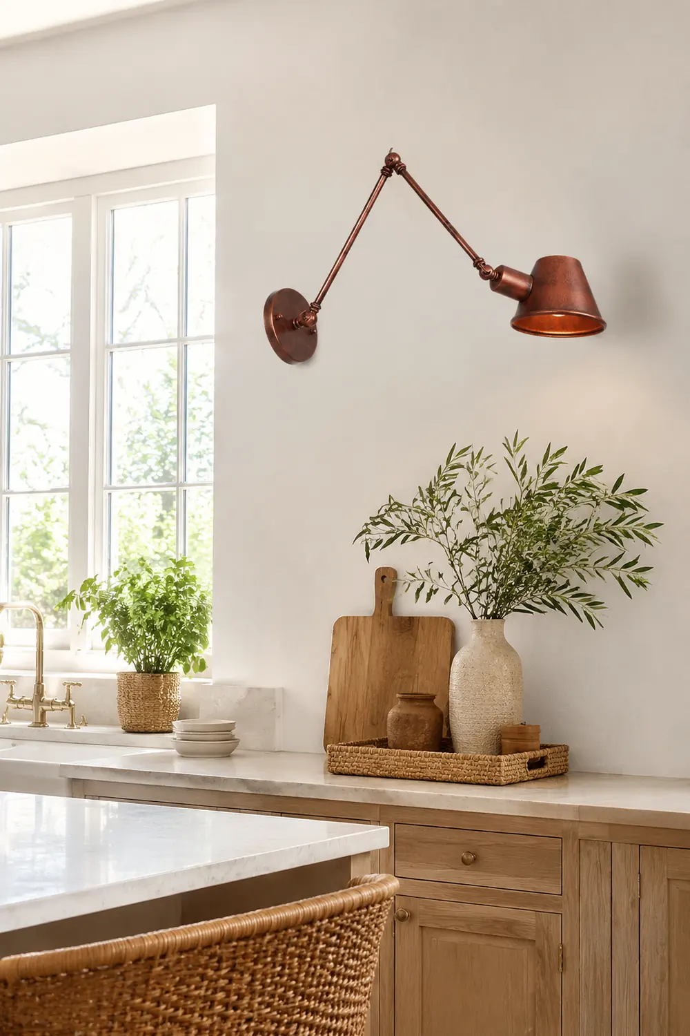 Brady Retro Industrielle Wandleuchte - Lumpaz