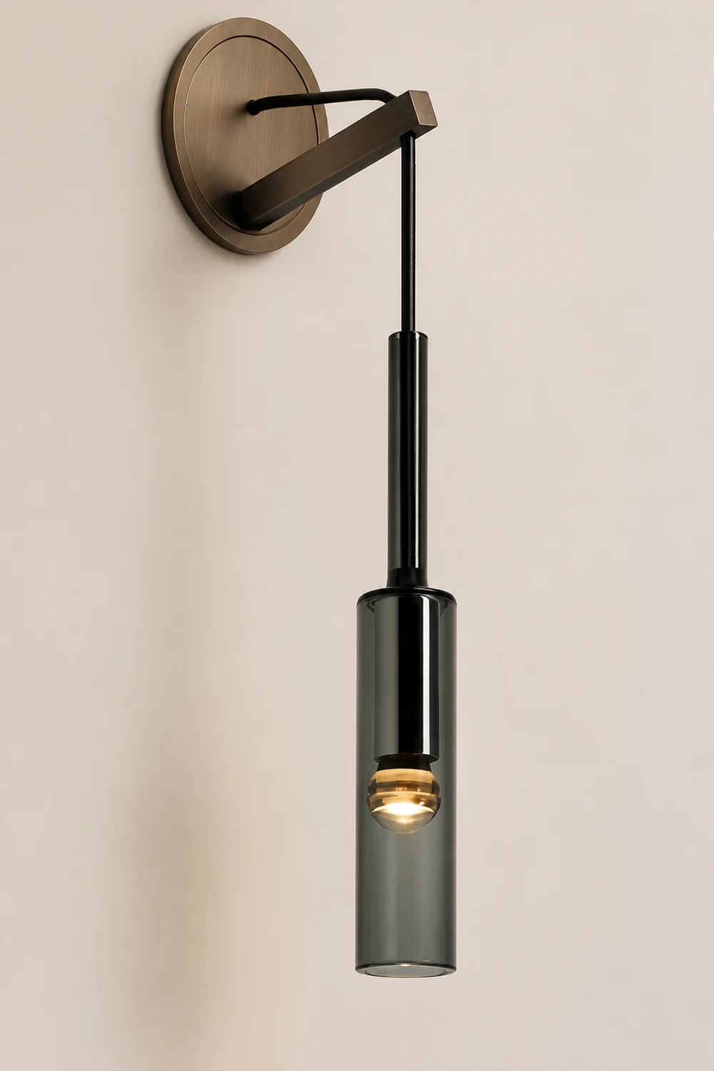 Nordic Creative Wine Bottle Wall Lamp For Living Room - Lumpaz