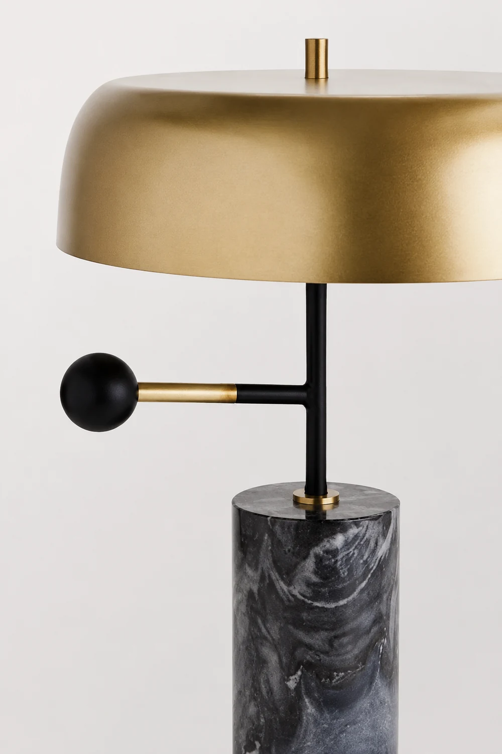Modern Tall Black Table Lamp Design Beside Lamp - Lumpaz
