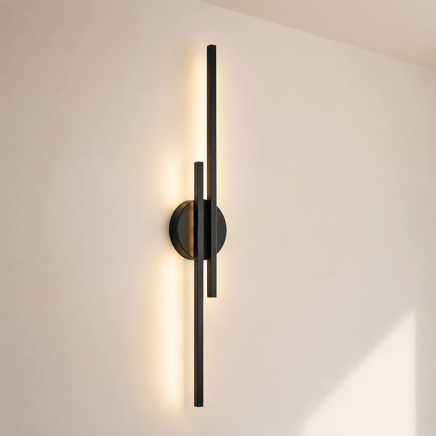Moderne Minimalistische LED Eisen Wandleuchte für Schlafzimmer - Lumpaz