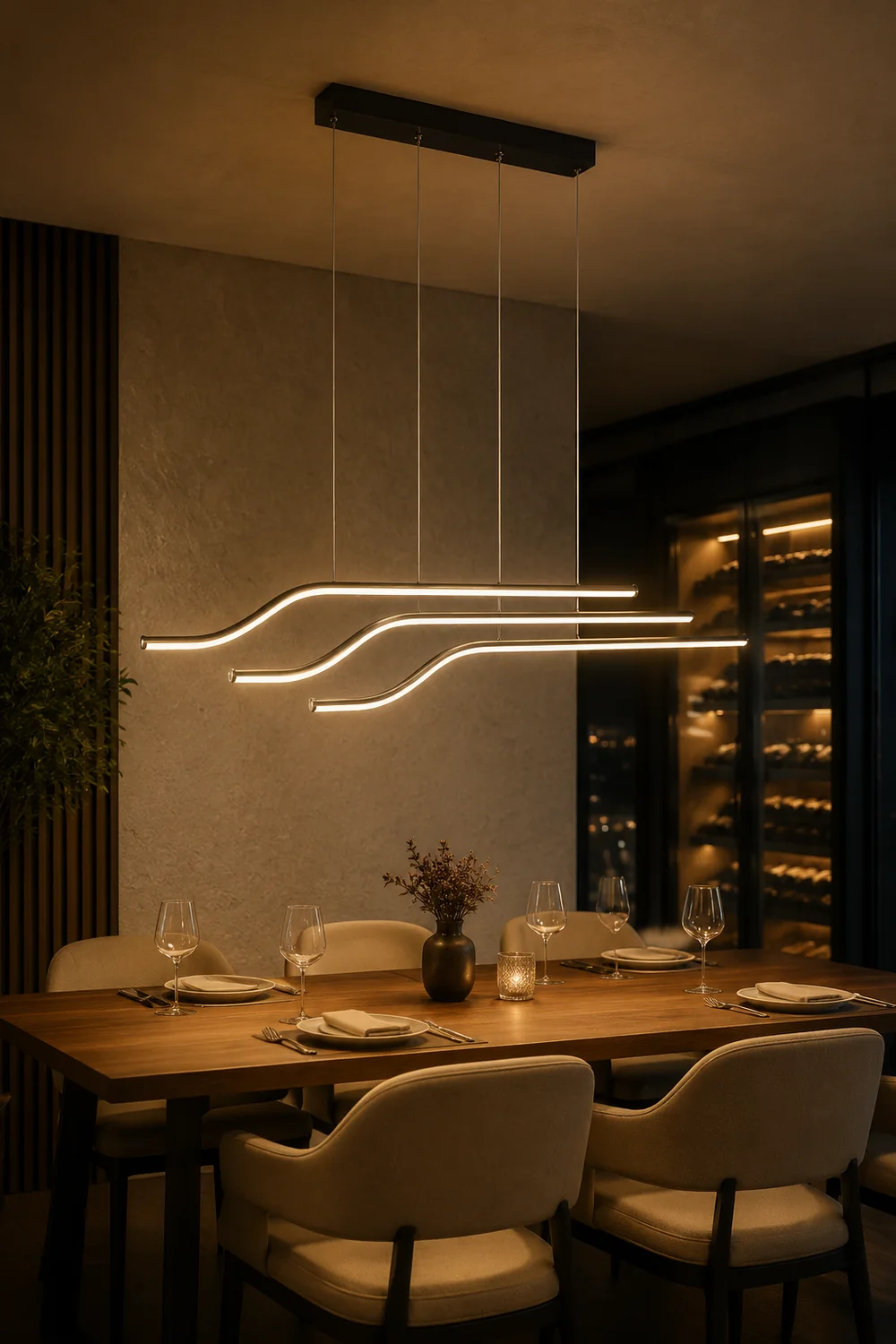 Pendelleuchte,Tri-Curved - Lumpaz