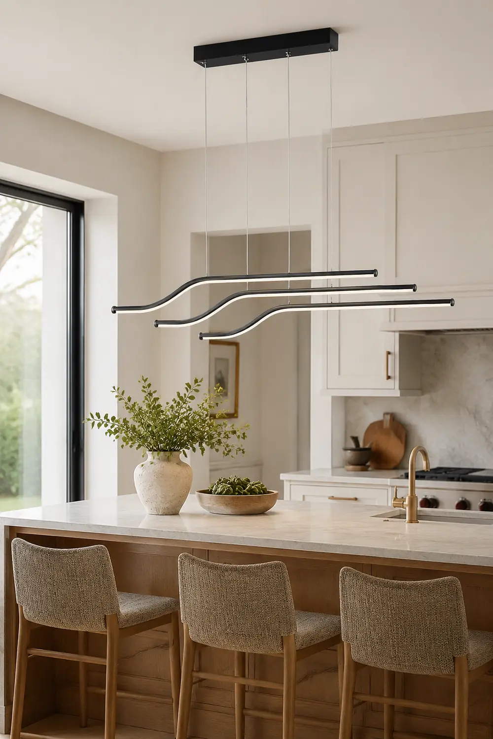 Pendelleuchte,Tri-Curved - Lumpaz