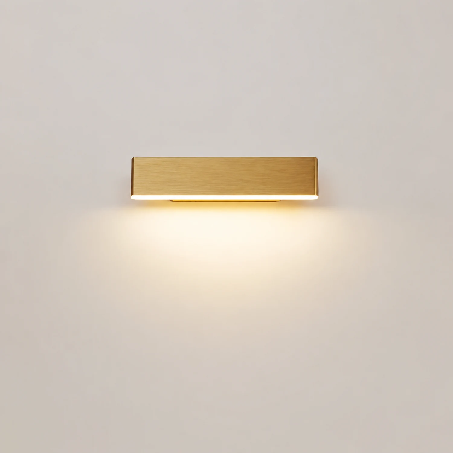Minimalistische LED Wandleuchte aus Aluminium für Schlafzimmer - Lumpaz