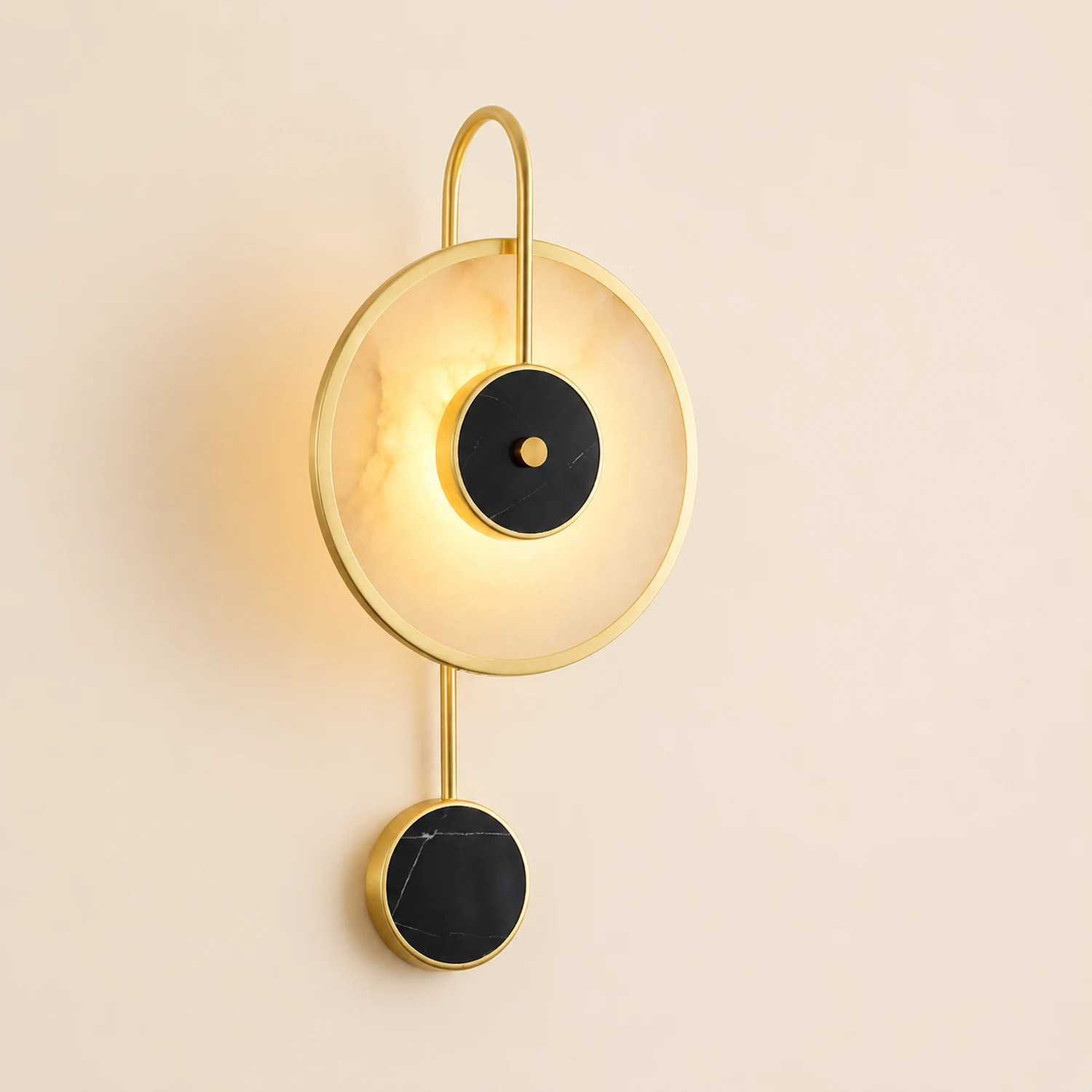 Retro Creative Indoor Round Wall Light - Lumpaz