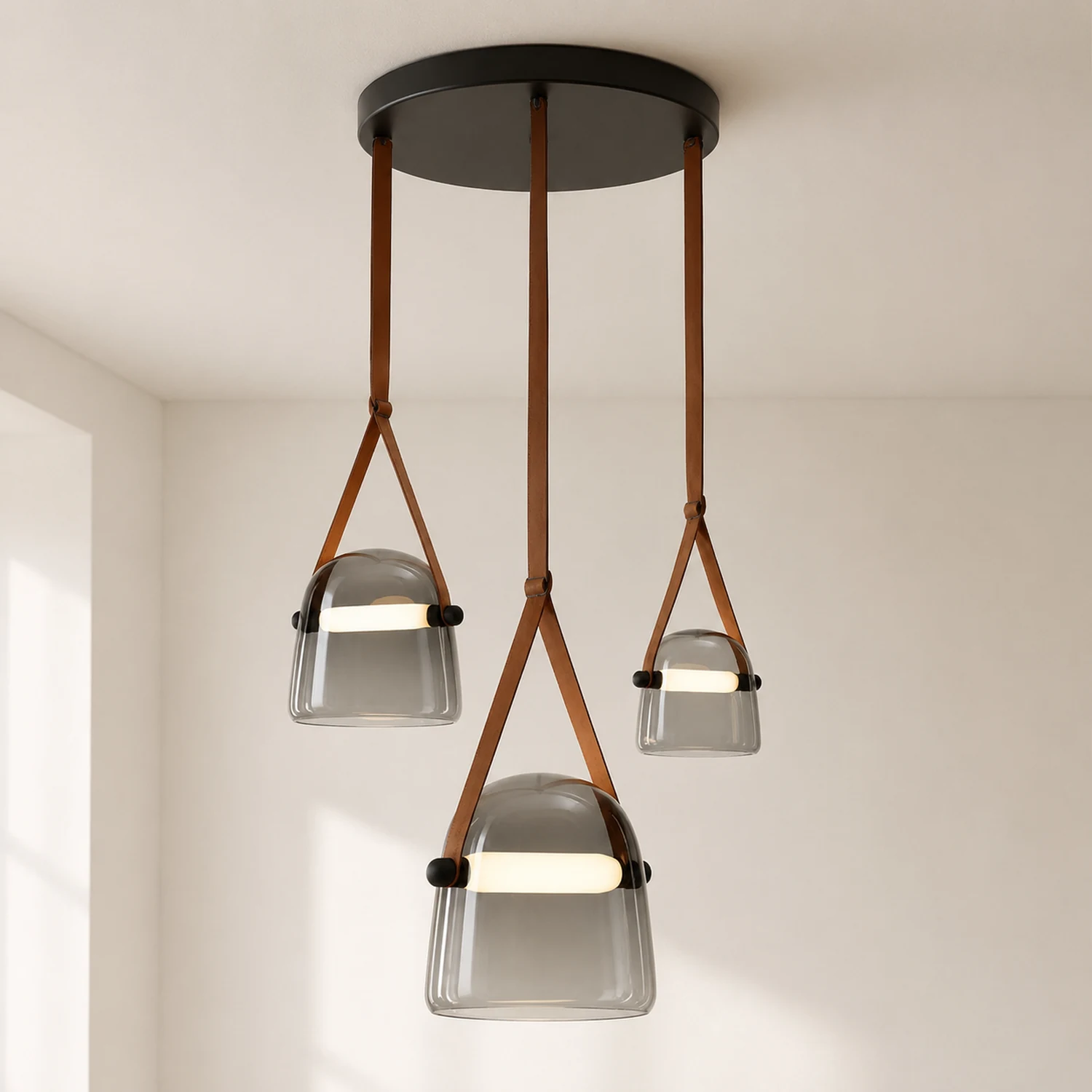Moderner Kronleuchter Nordische Kreative Glas Pendelleuchte - Lumpaz