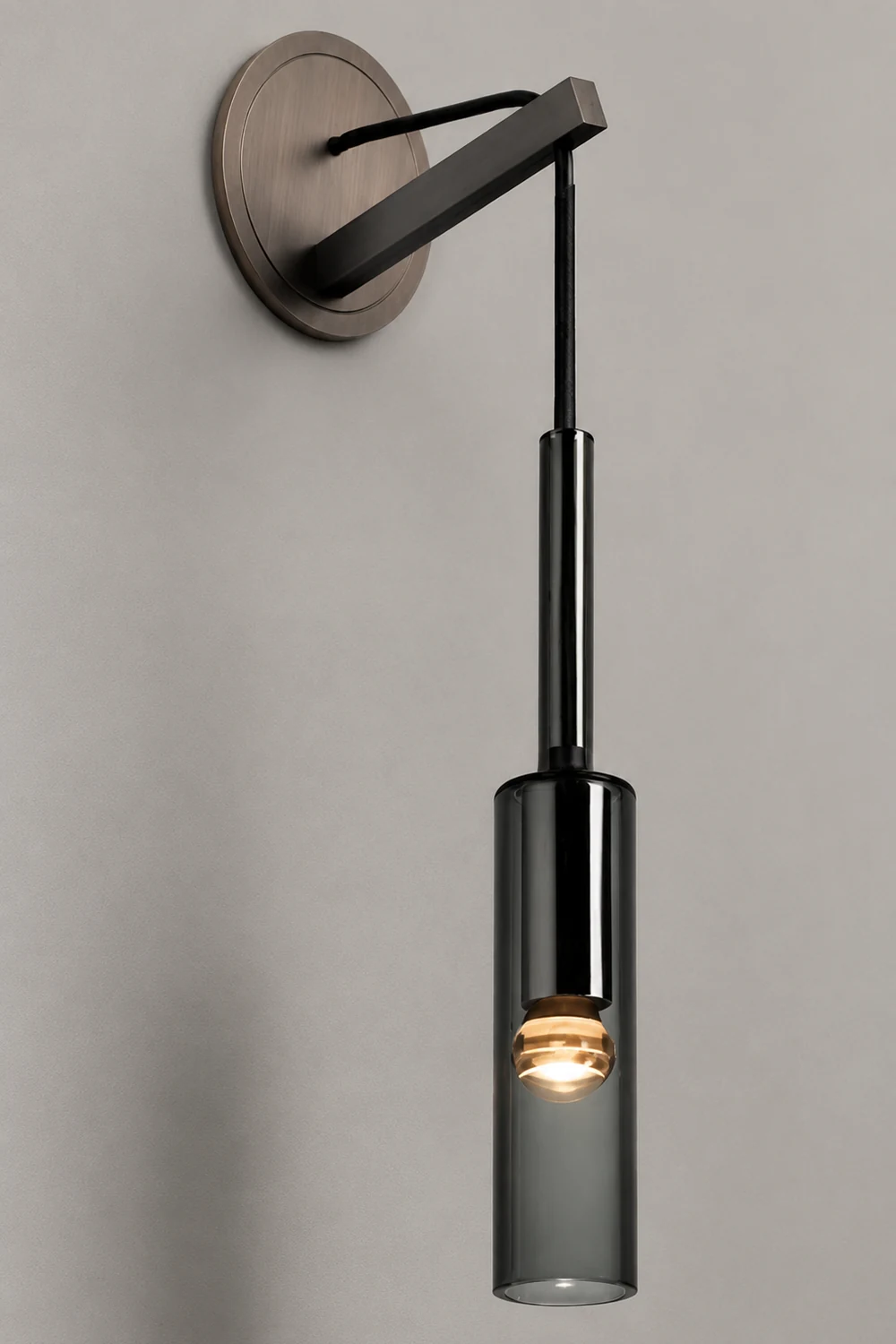 Nordic Creative Wine Bottle Wall Lamp For Living Room - Lumpaz