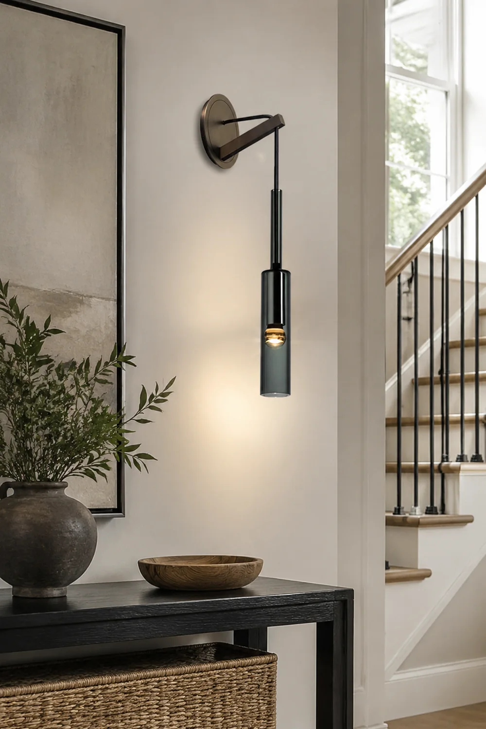 Nordic Creative Wine Bottle Wall Lamp For Living Room - Lumpaz