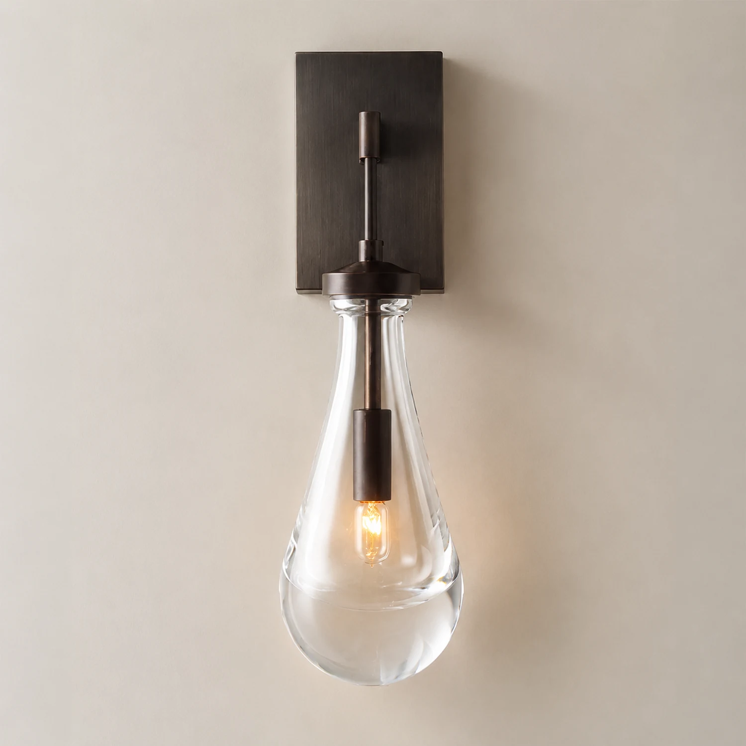 Art Creative Short Raindrop Wall Light For Dining Room - Lumpaz