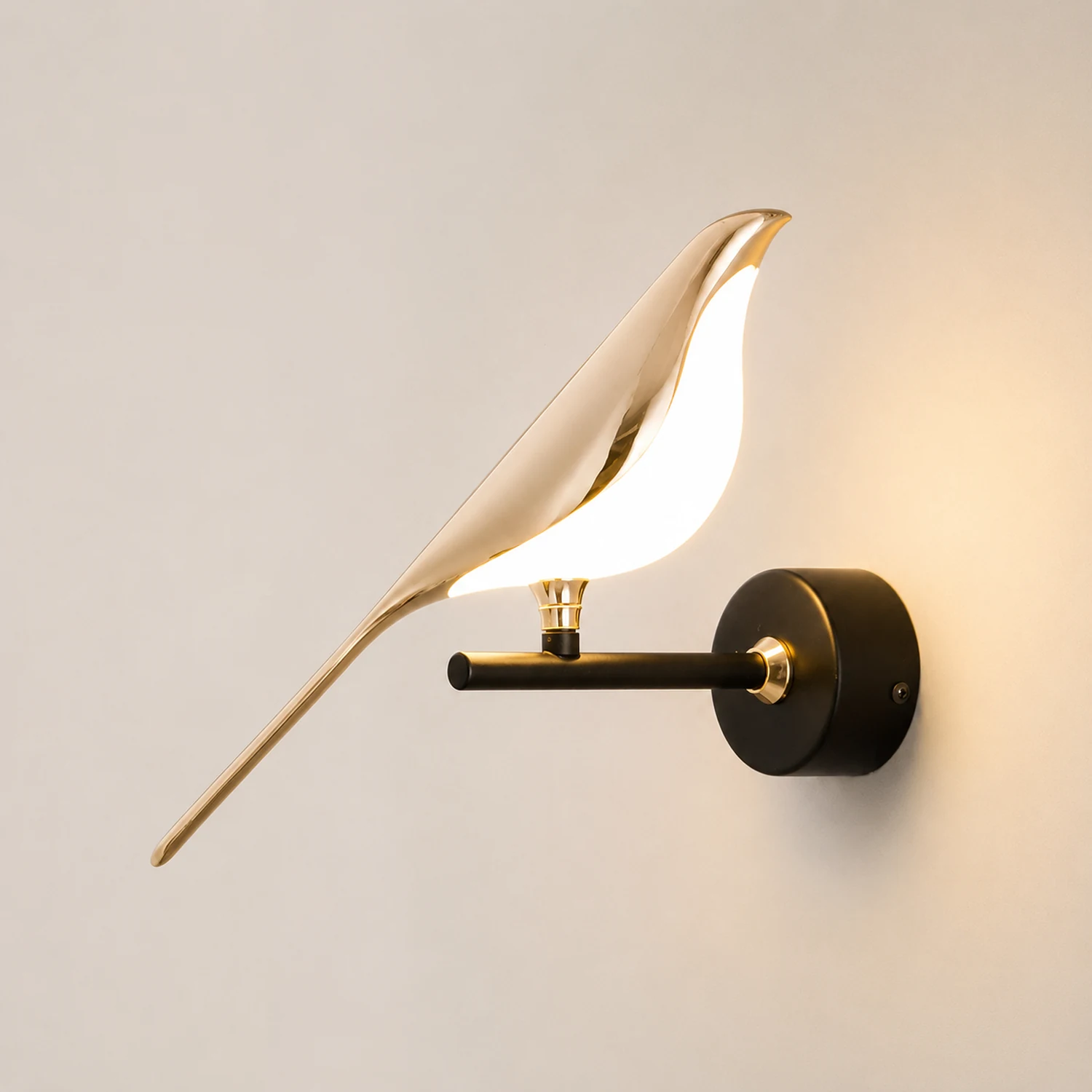 Modern Simple Art Design Bird Wall Lamp - Lumpaz