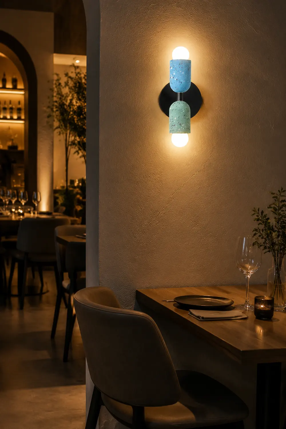 Double Head Creative Home Wall Lamp - Lumpaz