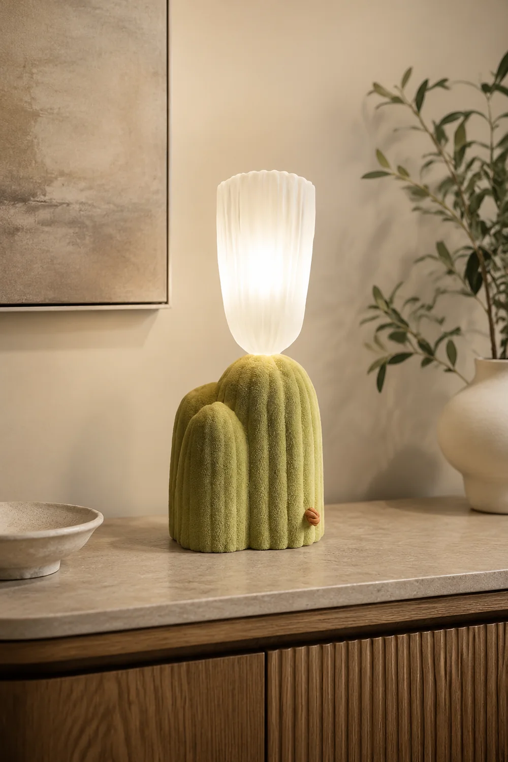Creative Green Cactus Table Lamp - Lumpaz