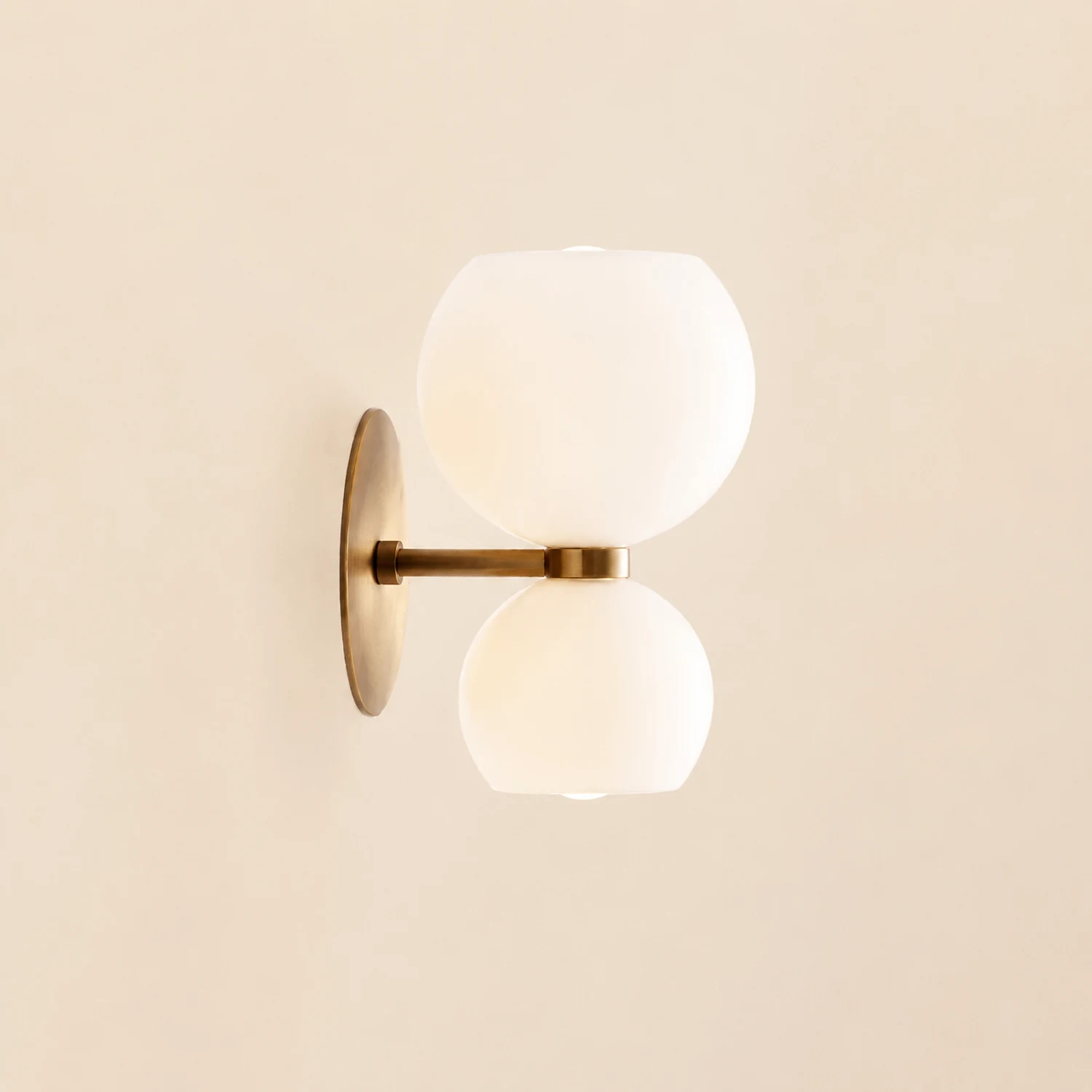 Creative Modern 2 Heads Glass Wall Lamp - Lumpaz
