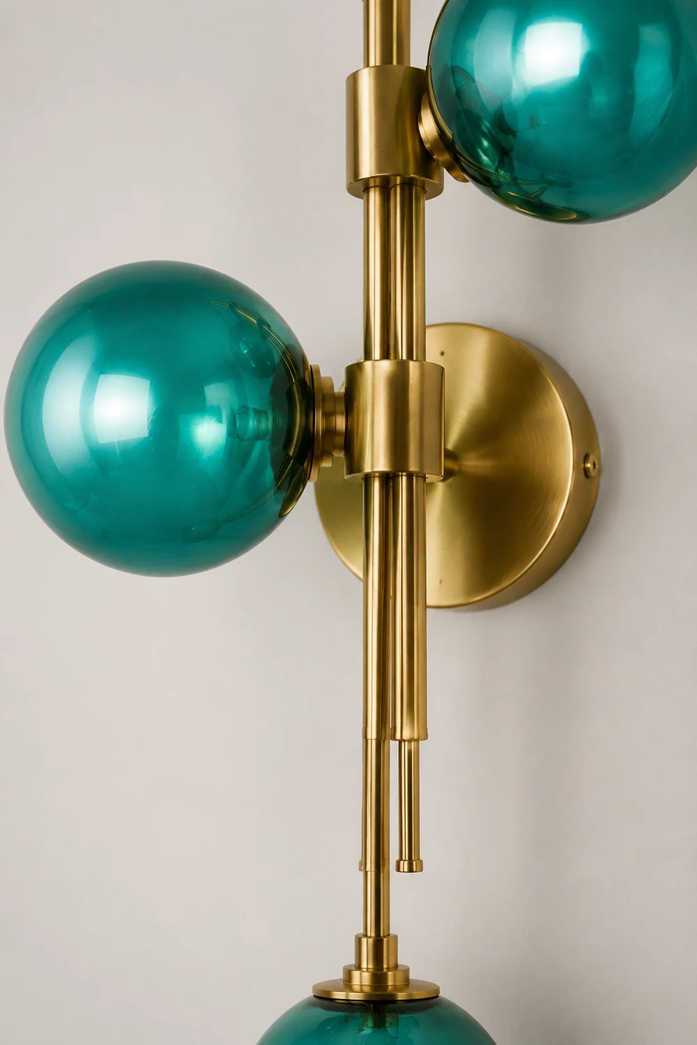 Vintage Ball 3 Heads Glass Wall Lamp - Lumpaz