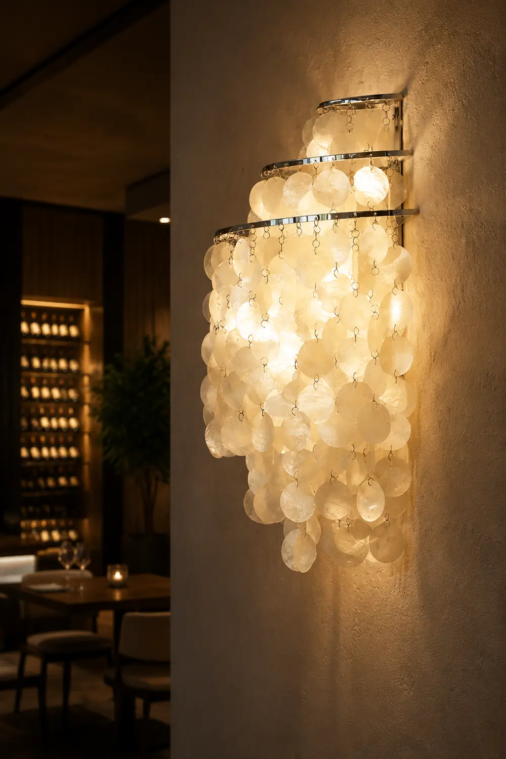 Nordic Modern Minimalist Silver Wall Lamp - Lumpaz