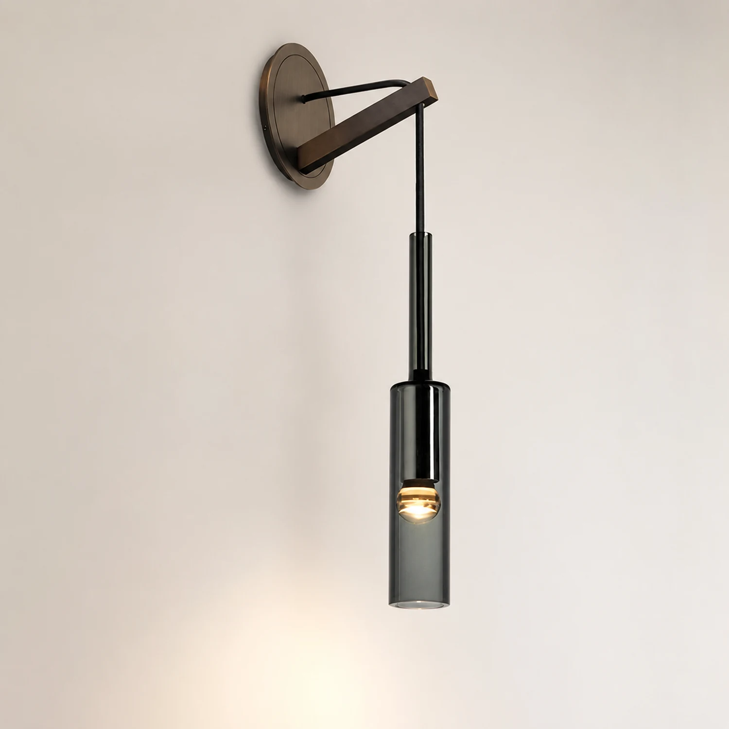 Nordic Creative Wine Bottle Wall Lamp For Living Room - Lumpaz