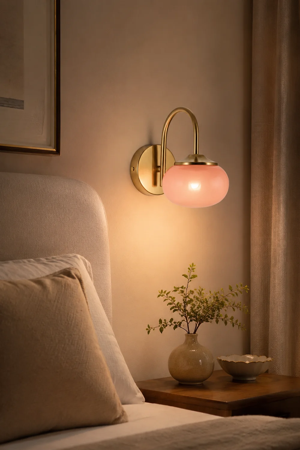 Marshmallow Sconce Bedroom Wall Lamp - Lumpaz