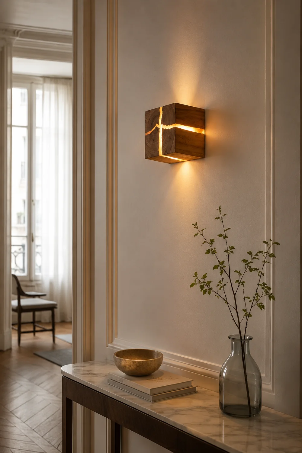 Creative Cracked Corridor Wall Sconce - Lumpaz