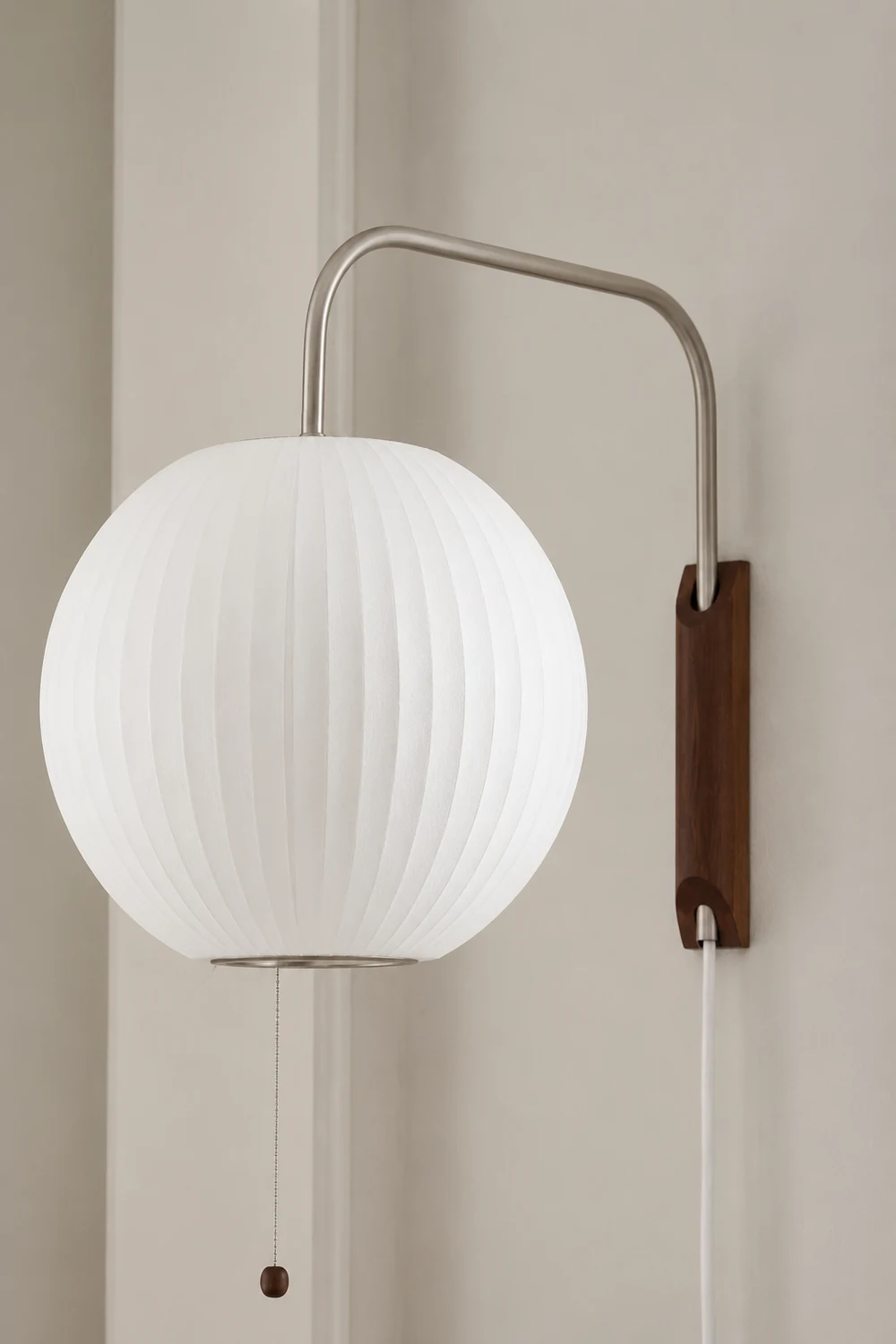 Wabi-sabi Silk Wall Lamp - Lumpaz