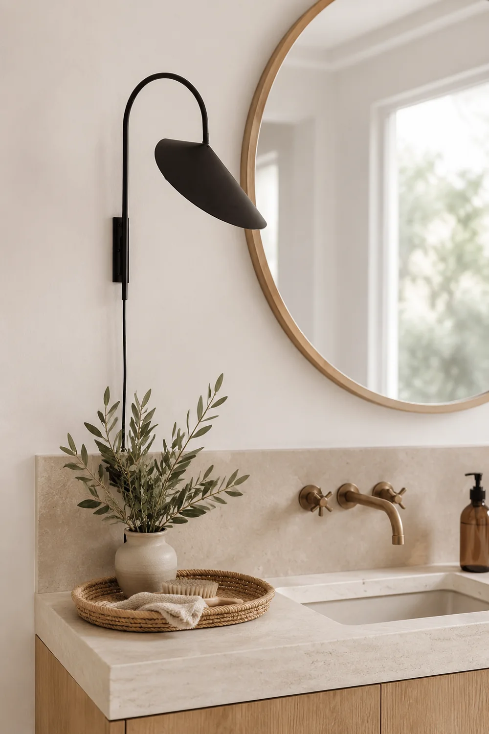 Modern Arum Creative  Wall Lamp For Bedroom - Lumpaz