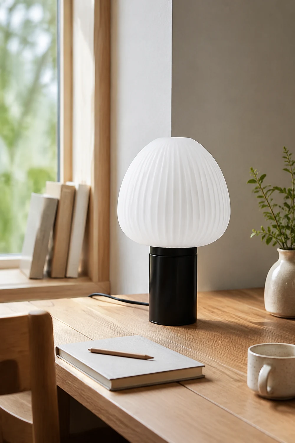 Nordic Light Luxury Simple Bedroom Table Lamp - Lumpaz