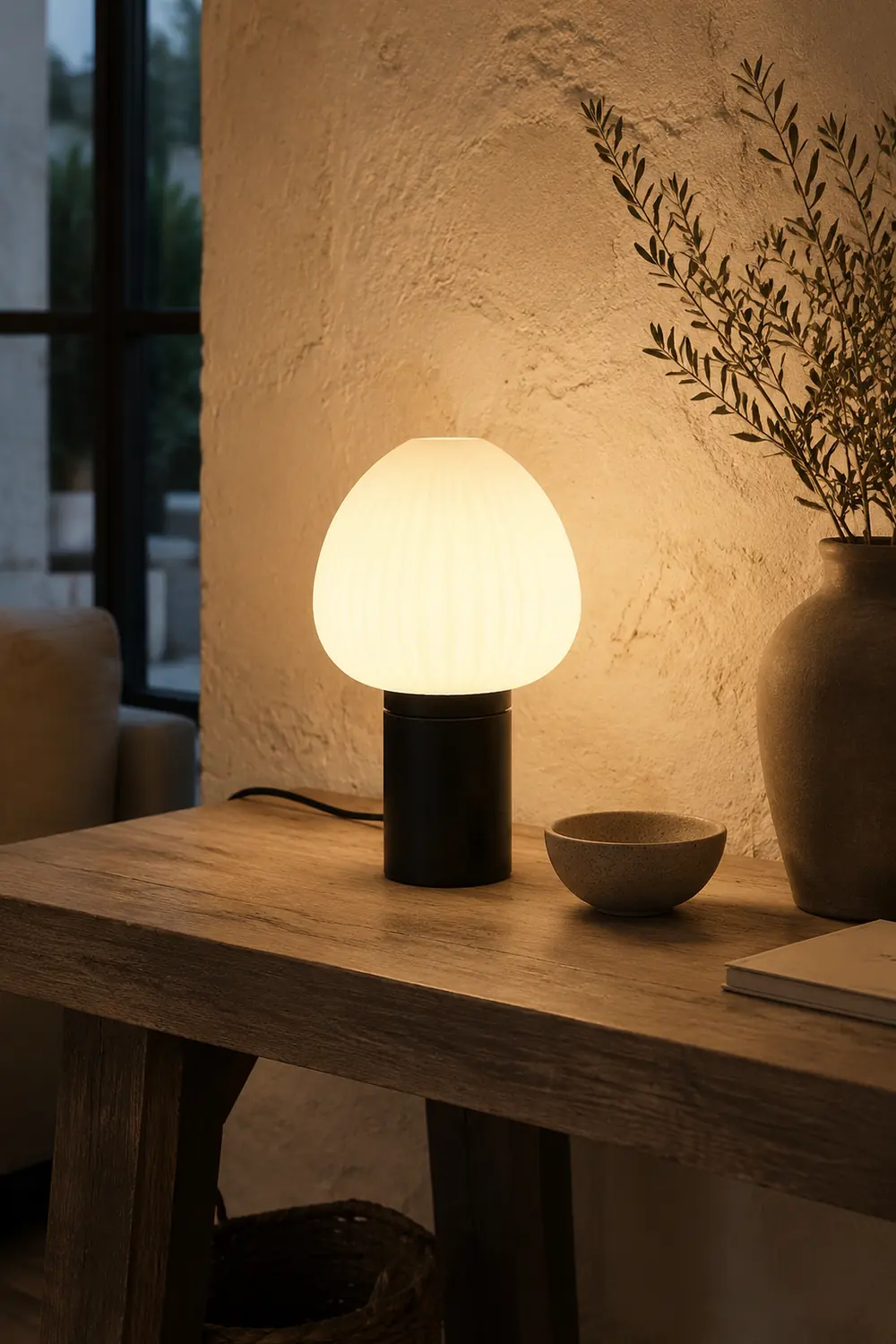Nordic Light Luxury Simple Bedroom Table Lamp - Lumpaz