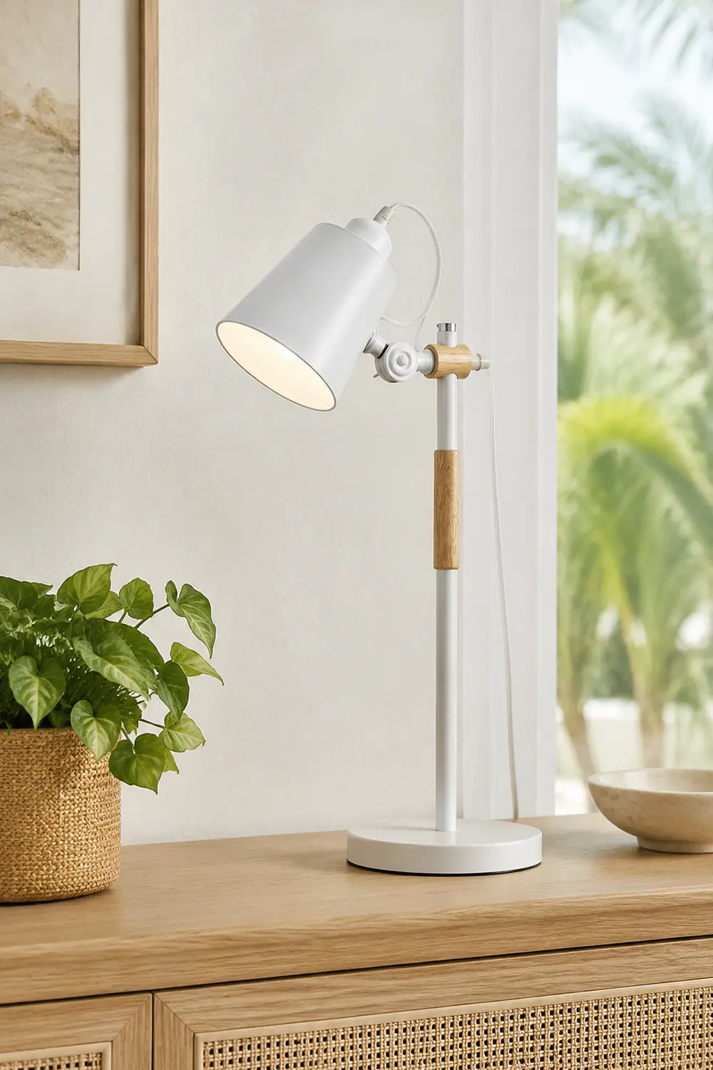 LED Modern Nordic Simple Bedroom Table Lamp - Lumpaz