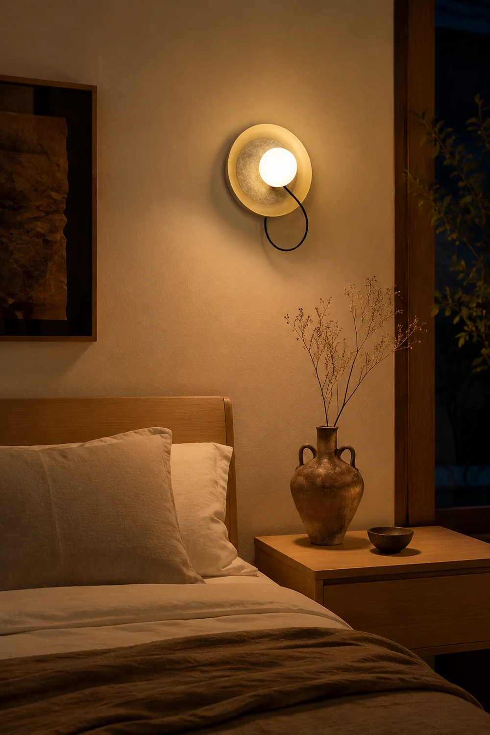 Modern Round Adjustable Wall Scones - Lumpaz