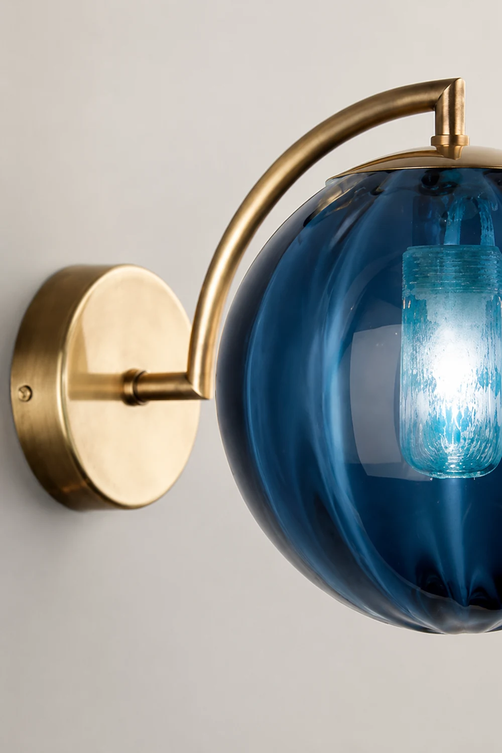 Multicolor Glass Home Decor Wall Lamp - Lumpaz