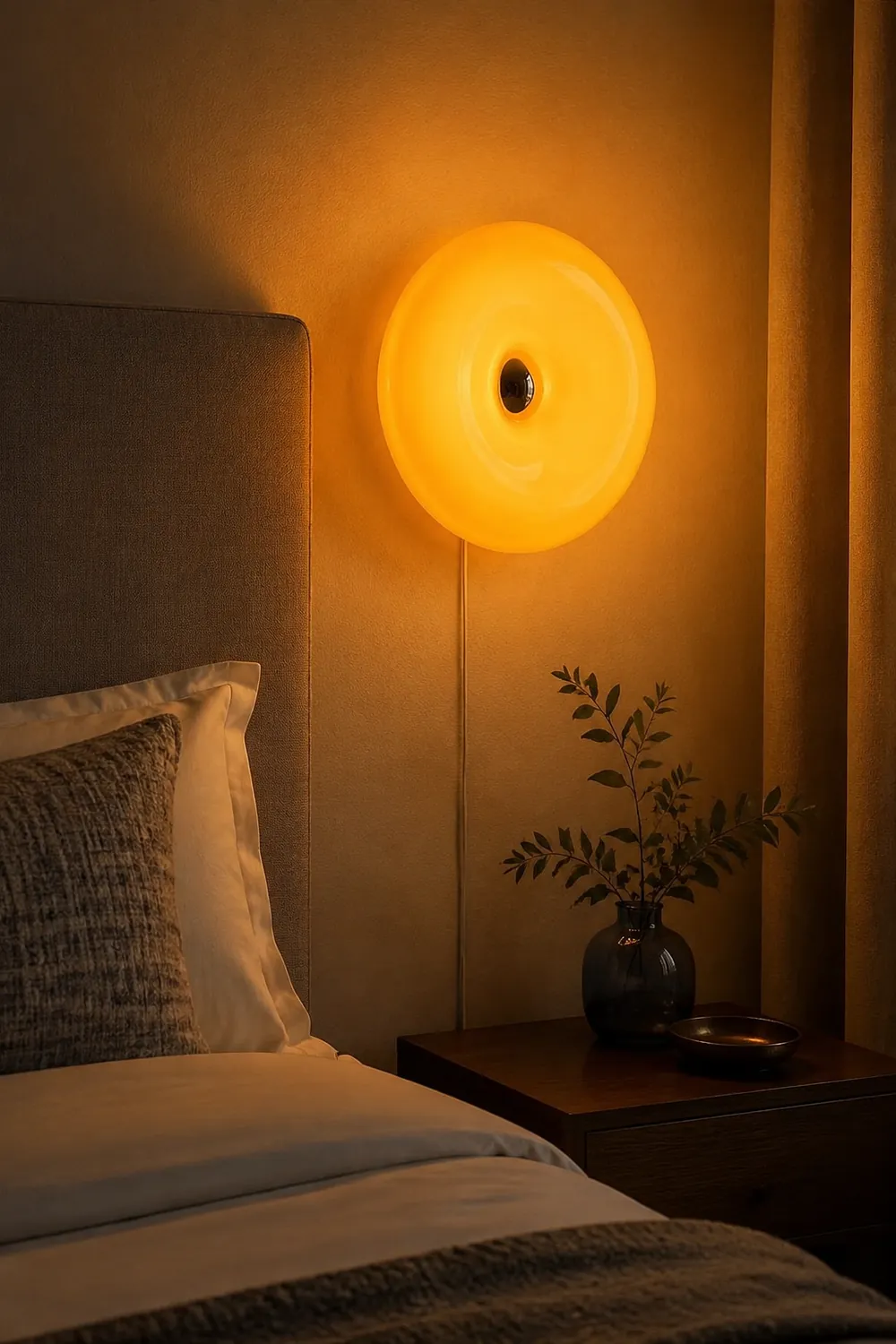 Donut Wall Lamp Glass  Wall Light Wall Sconces - Lumpaz