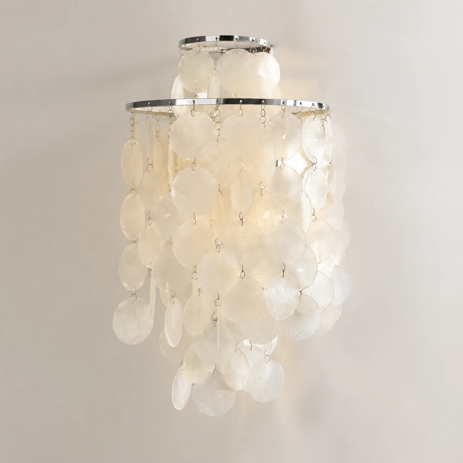 Nordic Modern Minimalist Silver Wall Lamp - Lumpaz