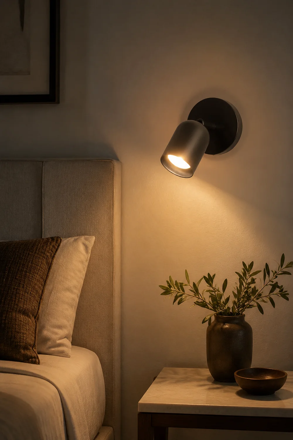 Simple Decorative Metal Living Room Wall Light - Lumpaz