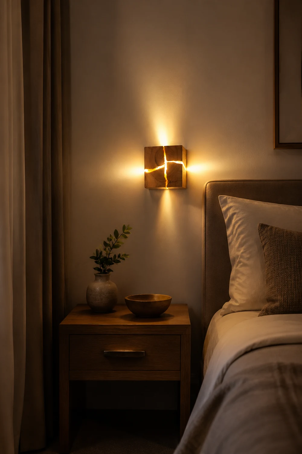 Creative Cracked Corridor Wall Sconce - Lumpaz