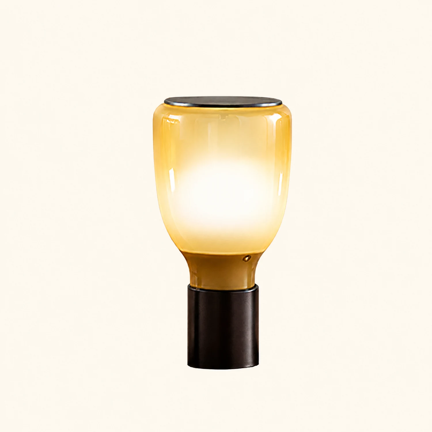 Colorful Bottle Glass Table Lamp - Lumpaz