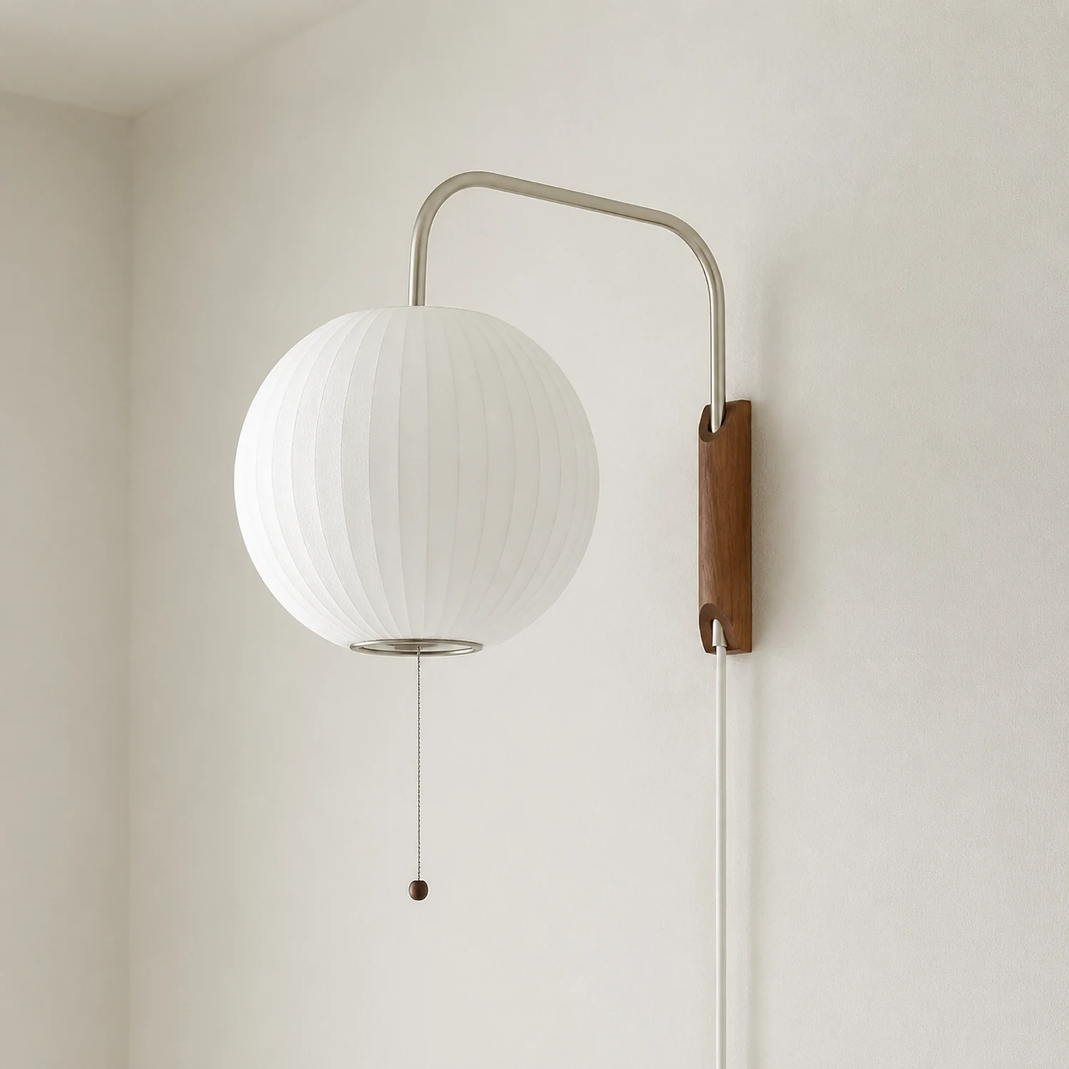 Wabi-sabi Silk Wall Lamp - Lumpaz