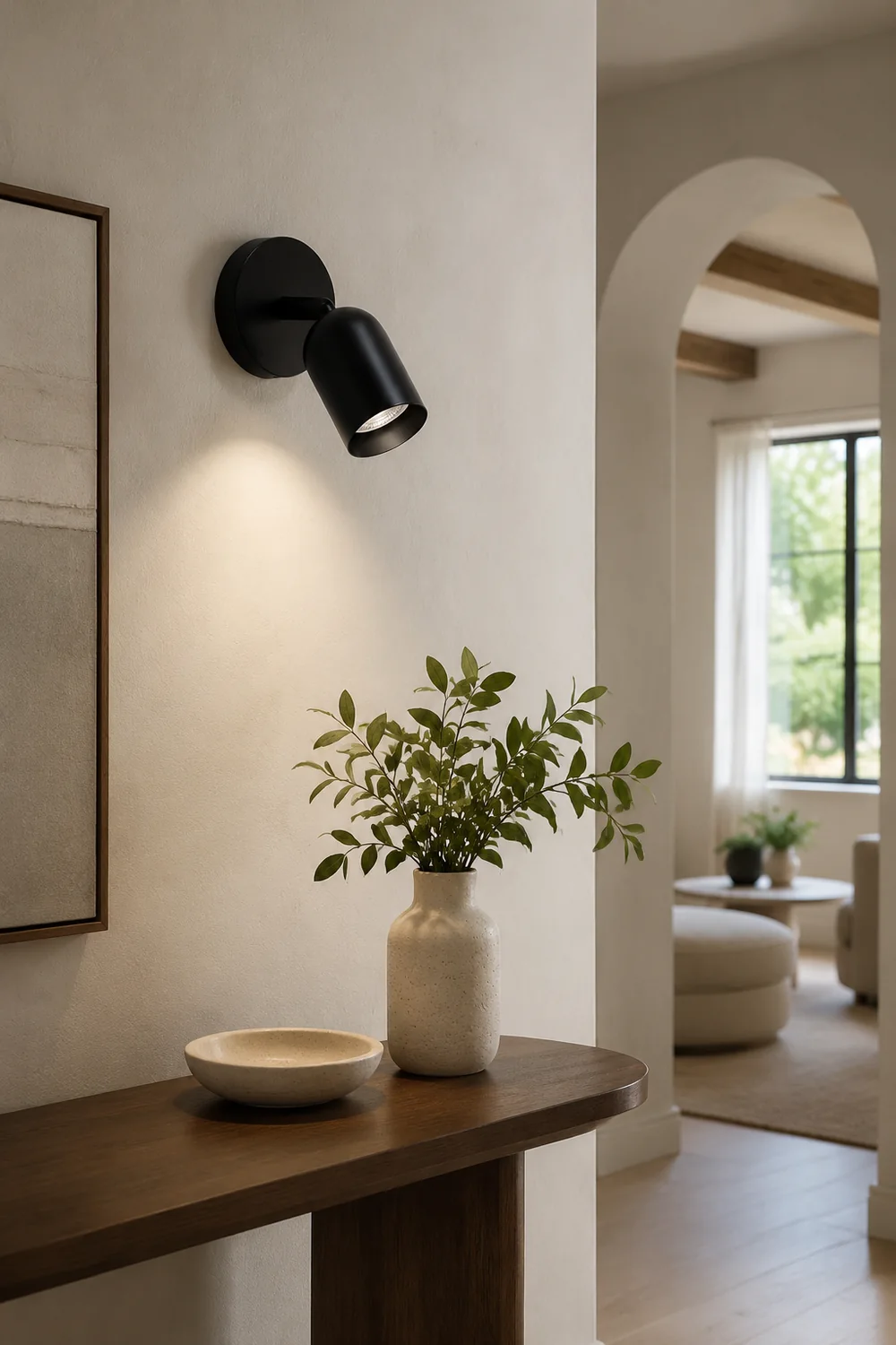 Simple Decorative Metal Living Room Wall Light - Lumpaz